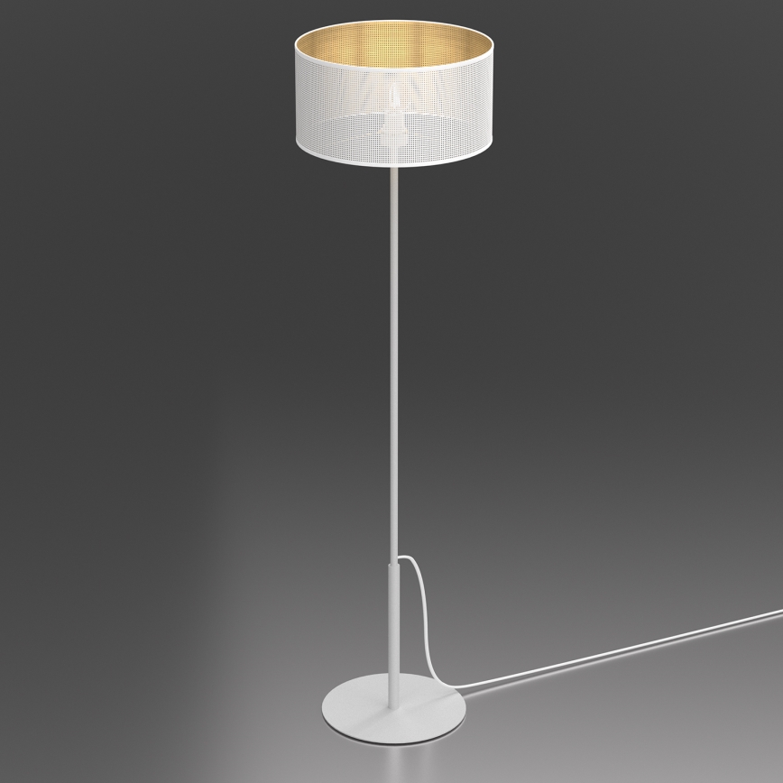 Stehlampe LOFT SHADE 1xE27/60W/230V weiß/gold