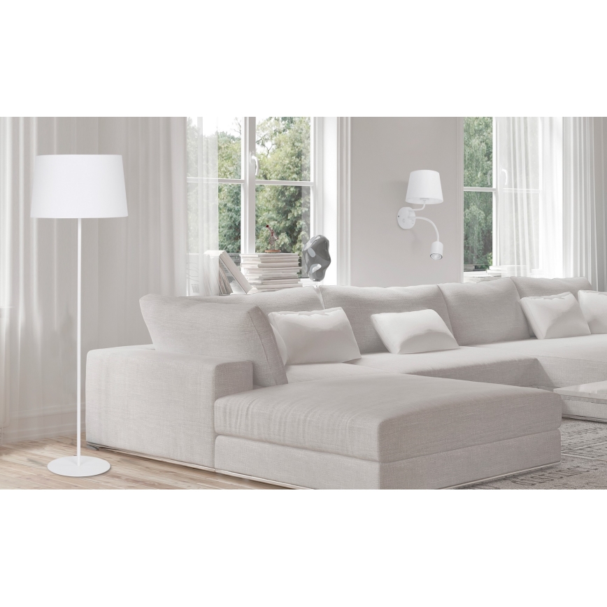 Stehlampe MAJA 1xE27/25W/230V weiß