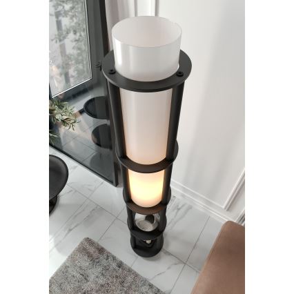 Stehlampe mit Regalen NOTO 1xE27/40W/230V schwarz