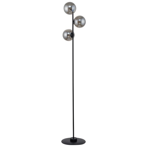 Stehlampe ORO 3xG9/12W/230V schwarz/grau