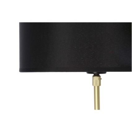 Stehlampe TEGOLA 1xE27/60W/230V schwarz/gold