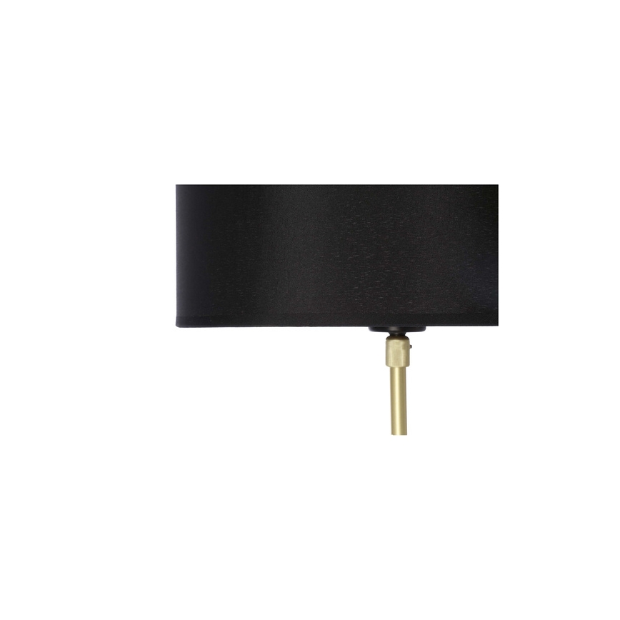 Stehlampe TEGOLA 1xE27/60W/230V schwarz/gold