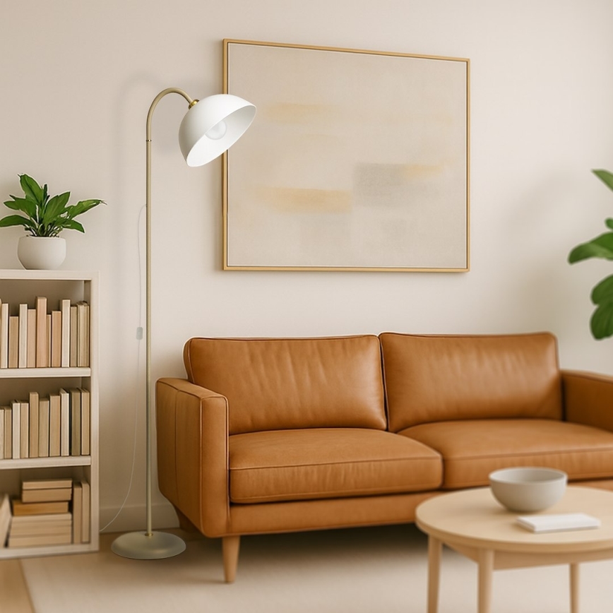 Stehlampe ZACK 1xE27/60W/230V beige