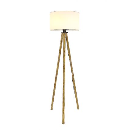 Stehleuchte 1xE27/40W/230V beige/weiß