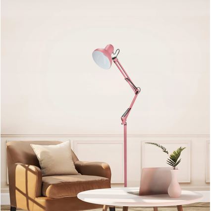 Stehleuchte 1xE27/40W/230V rosa