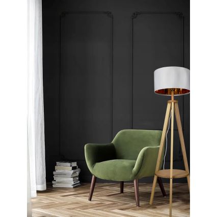 Stehleuchte 1xE27/40W/230V weiß