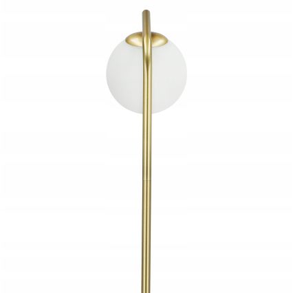 Stehleuchte 1xG9/40W/230V gold/weiß