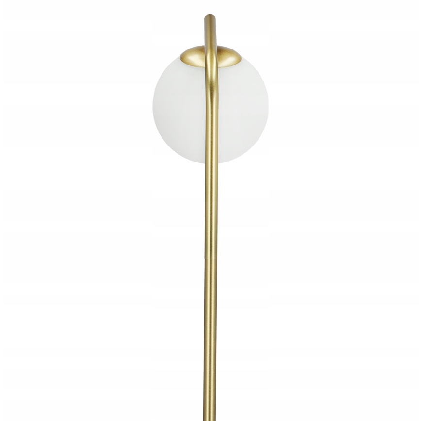 Stehleuchte 1xG9/40W/230V gold/weiß