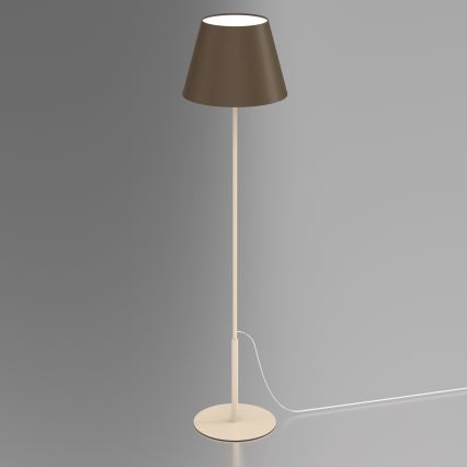 Stehleuchte ARDEN 1xE27/15W/230V beige/braun