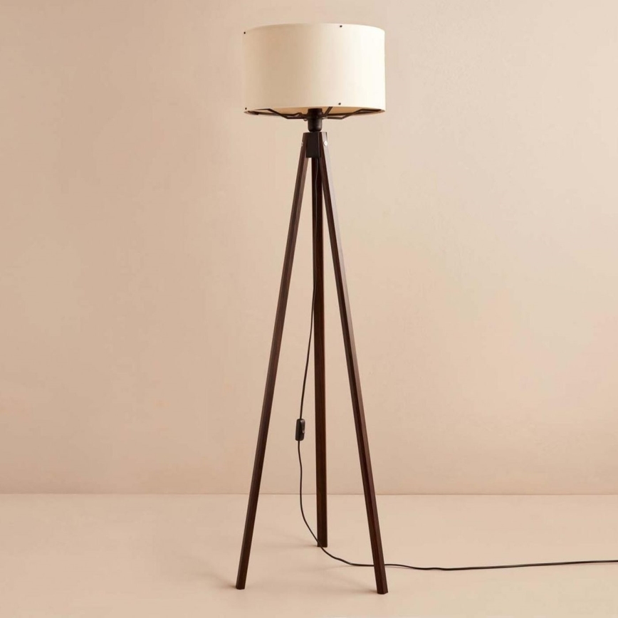 Stehleuchte AYD 1xE27/40W/230V braun/beige