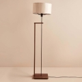 Stehleuchte AYD 1xE27/40W/230V braun/beige