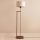 Stehleuchte AYD 1xE27/40W/230V braun/beige
