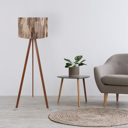 Stehleuchte AYD 1xE27/40W/230V braun