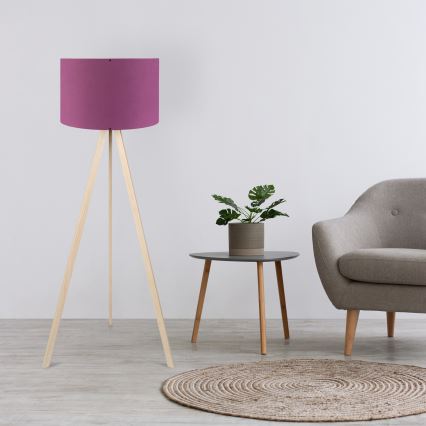 Stehleuchte AYD 1xE27/40W/230V violett/beige