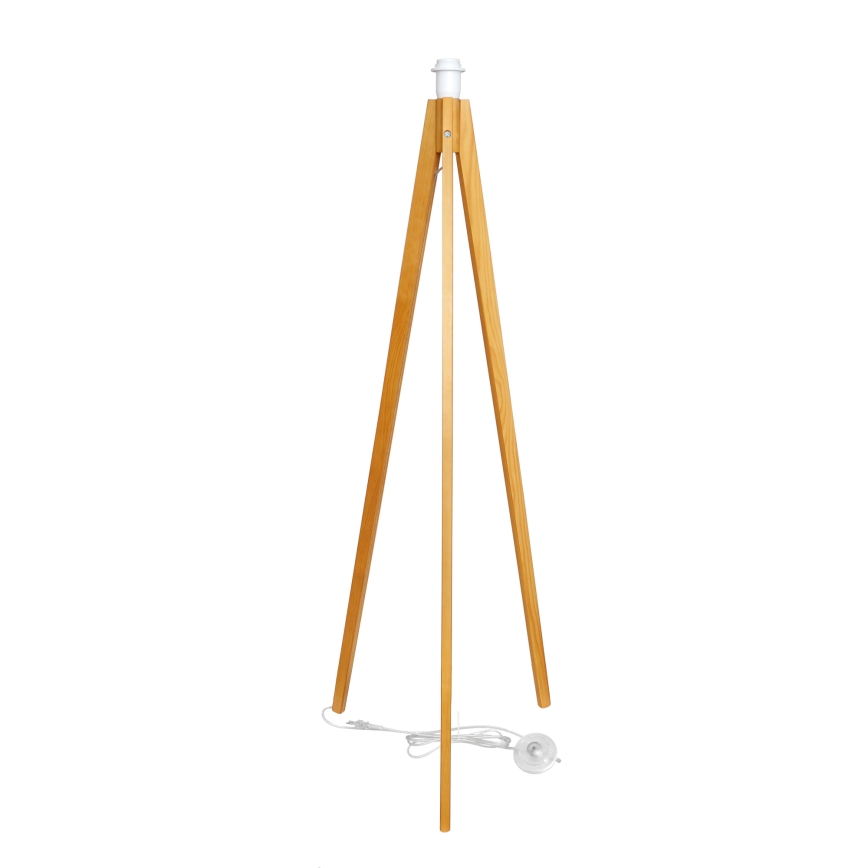 Stehleuchte HELEN 1xE27/15W/230V cremefarben/golden/Eiche