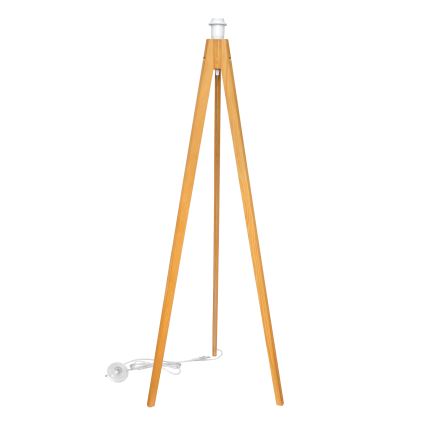 Stehleuchte HELEN 1xE27/15W/230V cremefarben/golden/Eiche
