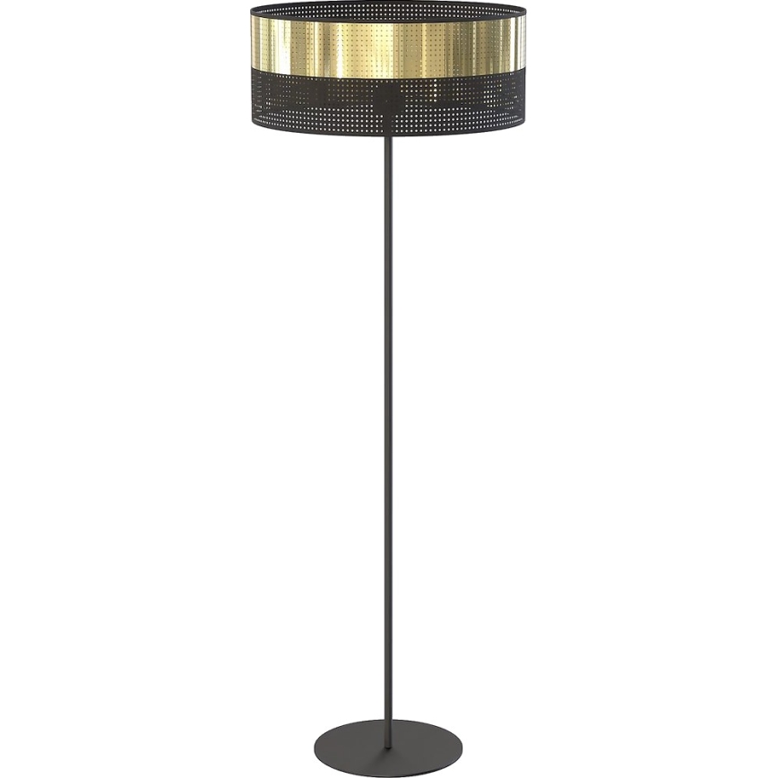 Stehleuchte LUX 1xE27/15W/230V schwarz/gold
