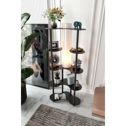 Stehleuchte mit Ablagefächern NOTO 1xE27/40W/230V schwarz