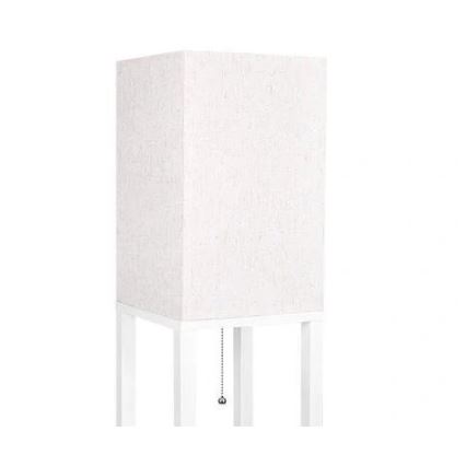 Stehleuchte mit Ablagen 1xE27/60W/230V weiß
