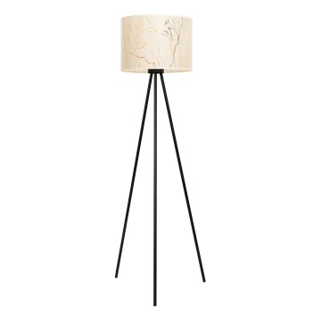 Stehleuchte NEVIA 1xE27/15W/230V beige/Marmor-Dekor