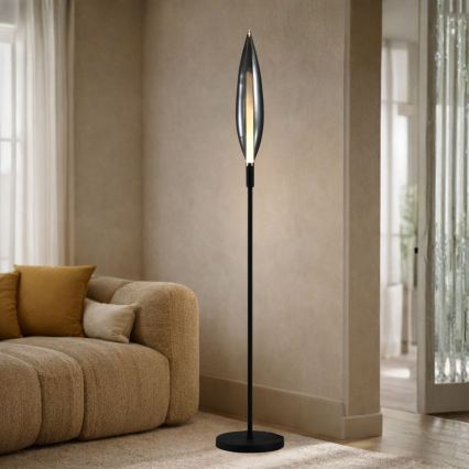 Stehleuchte NORDIC 1xG9/5W/230V schwarz-chrom