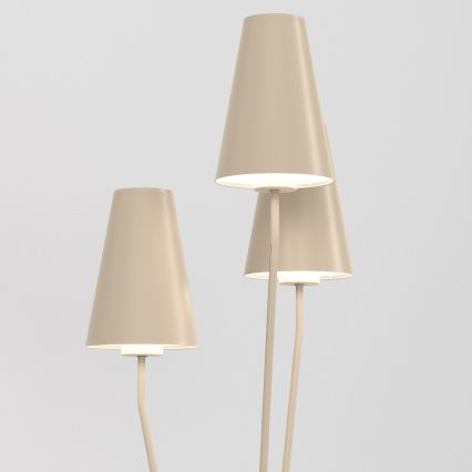 Stehleuchte TREFOT 3xE14/15W/230V beige
