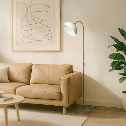 Stehleuchte ZACK 1xE27/15W/230V beige