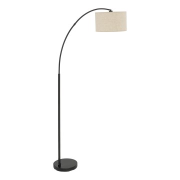 Stehleuchte ZENITH 1xE27/15W/230V schwarz/beige