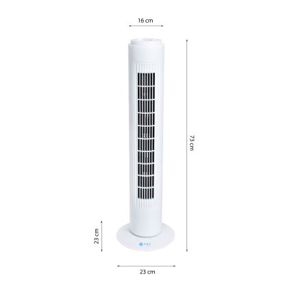 Stehventilator TOWER 50W/230V weiß