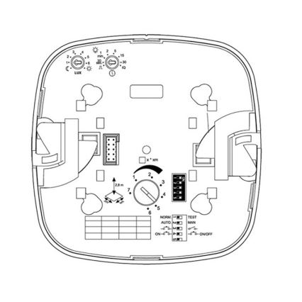 Steinel 000349 - Präsenzdetektor IR QUATTRO COM1
