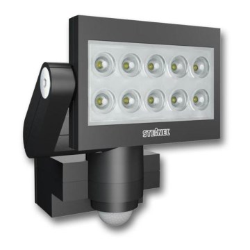 STEINEL 005672 - LED-Strahler mit Sensor XLED 10 LED 30W schwarz