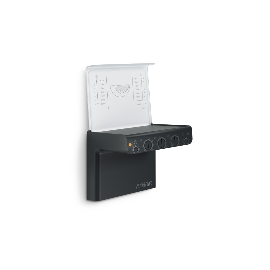STEINEL 007614 - Außen-Bewegungsmelder iHF 3D KNX schwarz IP54