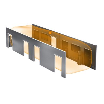 STEINEL 008802 - Präsenzmelder Dual HF KNX weiß