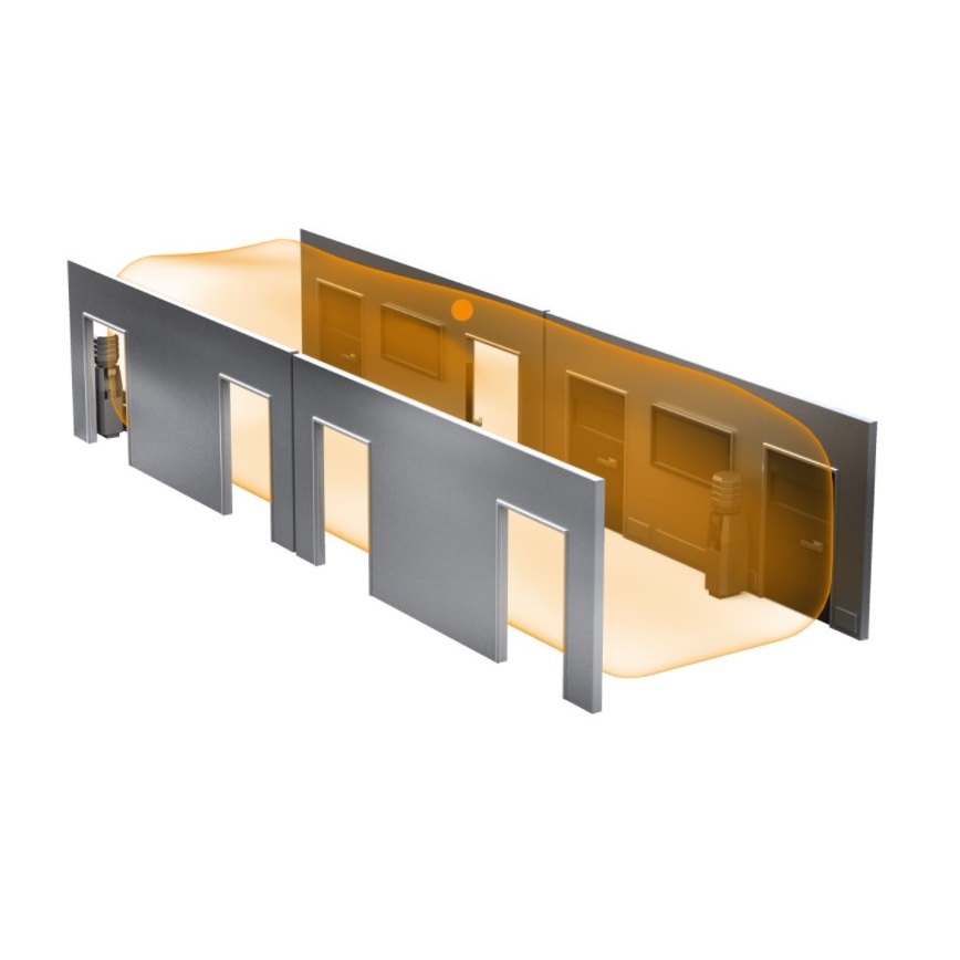 STEINEL 008802 - Präsenzmelder Dual HF KNX weiß