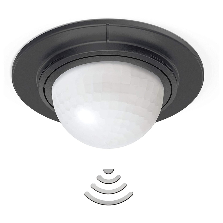 STEINEL 032852 - Außen-Bewegungsmelder Unterputz IS360-1DE schwarz IP54