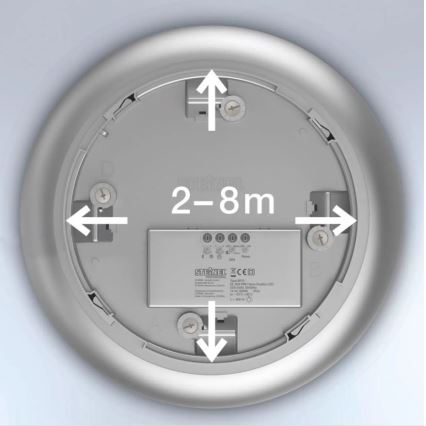 Steinel 035440 - LED Außenleuchte mit Sensor QUATTRO LED/10W/230V IP54