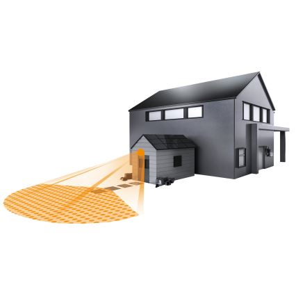 Steinel 035761 - Außen-Infrarotsensor IS 130-2 Anthrazit IP54