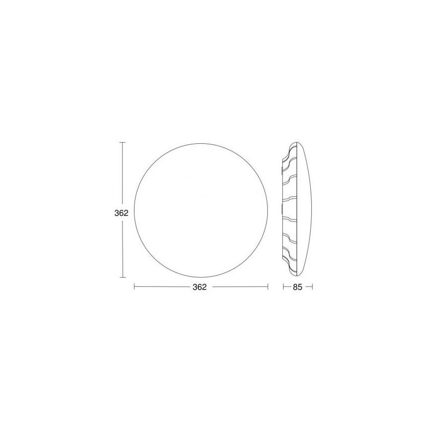 Steinel 035853 - LED-Deckenleuchte mit einem Bewegungsmelder RS PRO LED/26W/230V 3000K