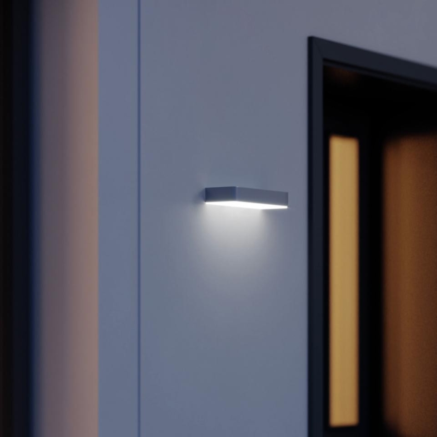 Steinel 052966 - LED Solar-Wandleuchte XSolar SOL-O LED/0,07W 2000mAh IP44 Anthrazit