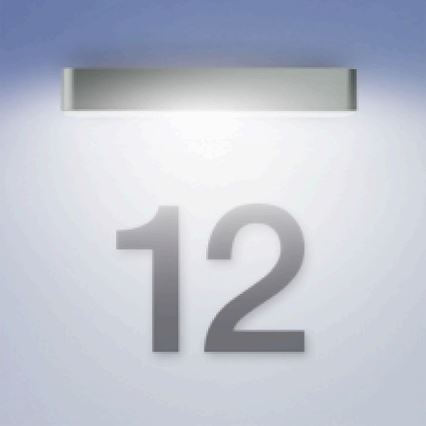 Steinel 052966 - LED Solar-Wandleuchte XSolar SOL-O LED/0,07W 2000mAh IP44 Anthrazit