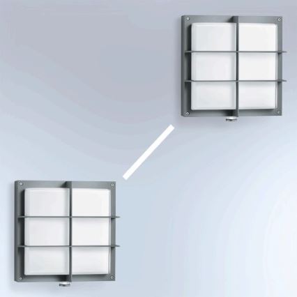 STEINEL 053031 - LED-Outdoor-Wandleuchte mit Sensor L691 LED/9W/230V 3000K IP44