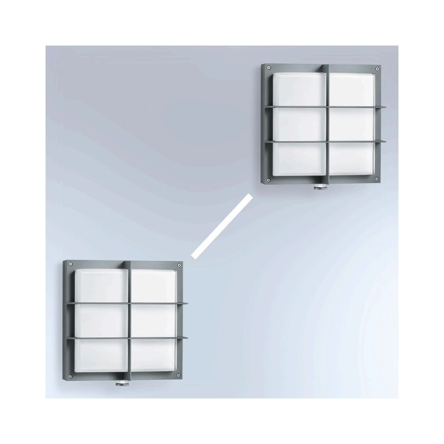 STEINEL 053031 - LED-Outdoor-Wandleuchte mit Sensor L691 LED/9W/230V 3000K IP44