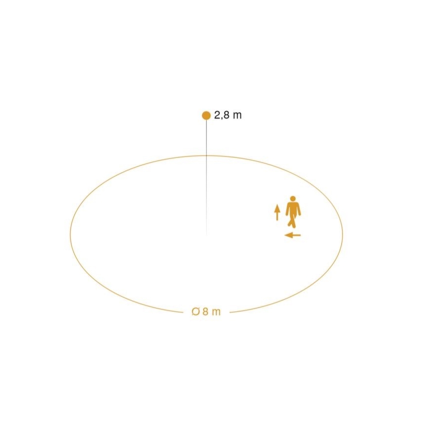 Steinel 056063 - LED Außenleuchte mit Sensor RS PRO LED/9,5W/230V IP54