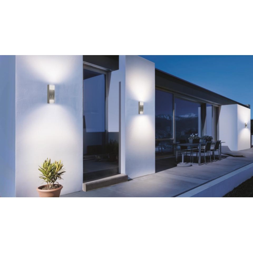 Steinel 056483 - LED Außenleuchte mit Sensor L 920 LED/10W/230V IP44 Antrazith