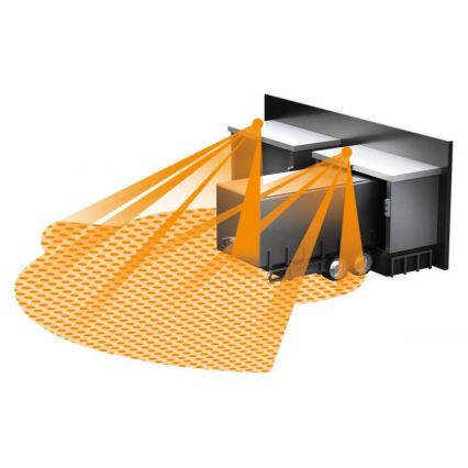 Steinel 056636 - Bewegungssensor SensIQ IP54 anthrazit + Fernbedienung