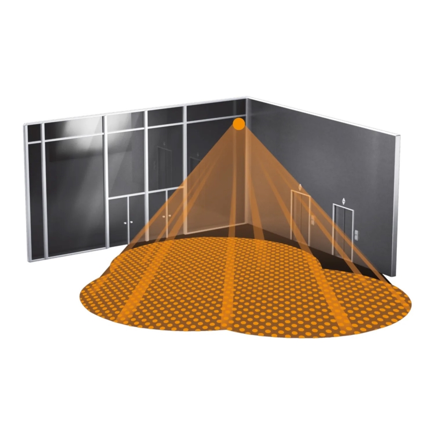 Steinel 057251 - Bewegungsmelder IS 3360 DALI-2 IP54 rund weiß