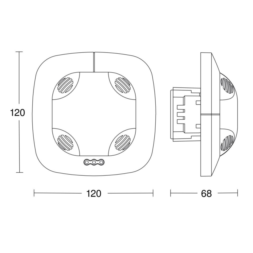 Steinel 057534 – Präsenzmelder US 360 DALI-2 weiß