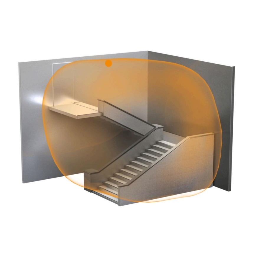 Steinel 058227 – Bewegungsmelder HF 3360 V3 KNX quadratisch weiß