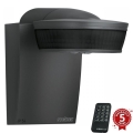 Steinel 059538 - Bewegungsmelder SensIQ IP54 schwarz + Fernbedienung