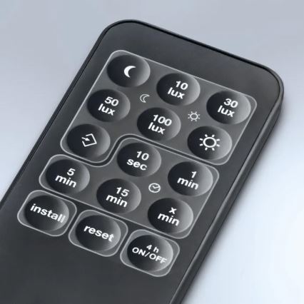 Steinel 059552 – Bewegungsmelder SensIQ IP54 anthrazit + Fernbedienung